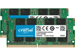 Memória RAM DDR4 CRUCIAL  (2 x 16 GB - 3200 MHz)