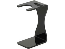 Suporte Para Pincel E Lâmina De Barbear Em Acrílico, Ideal Para Barbear E Barba, Ferramenta De Barbear Masculina, Preto Hengjian