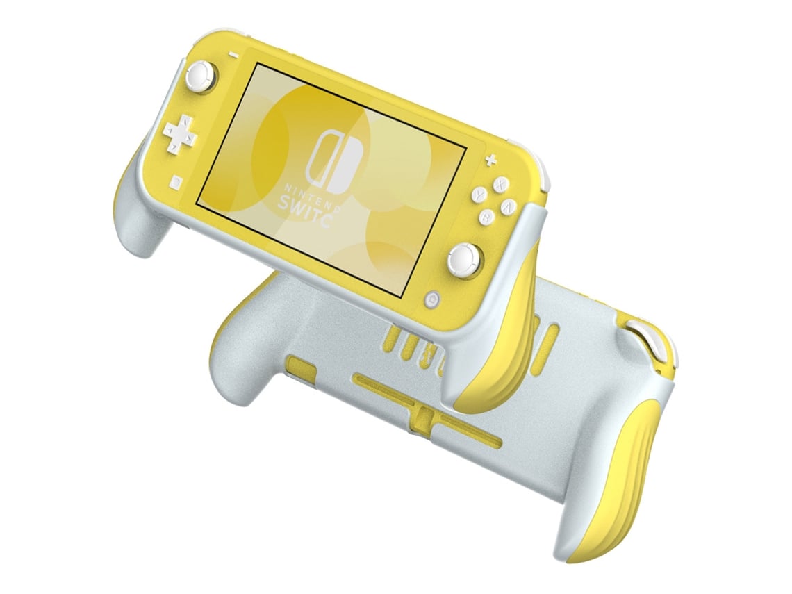 Capa Protetora Antiderrapante Compatível Switch Lite Amarela