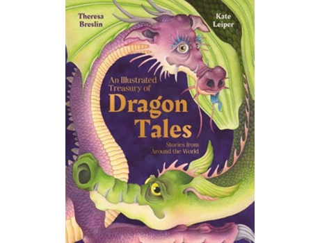 Livro An Illustrated Treasury of Dragon Tales de Theresa Breslin (Inglês - Capa Dura)
