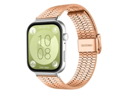 Bracelete para Huawei Watch Fit 4 / Fit 4 Pro / Fit 3 Silicone Magnético Wave Preta XIAOMOYU