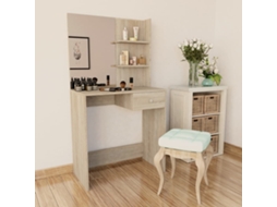 Vidaxl Toucador Em Aglomerado 75x40x141 Cm Carvalho