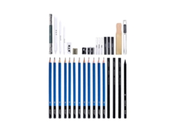 Kit de desenho profissional com 32 peças MARCA