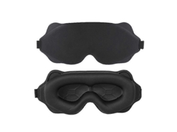 Máscara De Dormir 3d Que Bloqueia A Luz, Compatível Com Os Olhos, Macia, Para Auxiliar No Sono E Ideal Para Viagens. Respirável E Confortável.