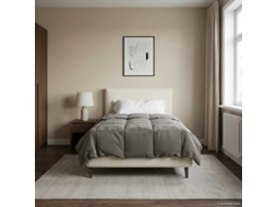 Vidaxl Duvet De Ano Inteiro 140 X 200 Cm 4 Estações Cinzento-claro