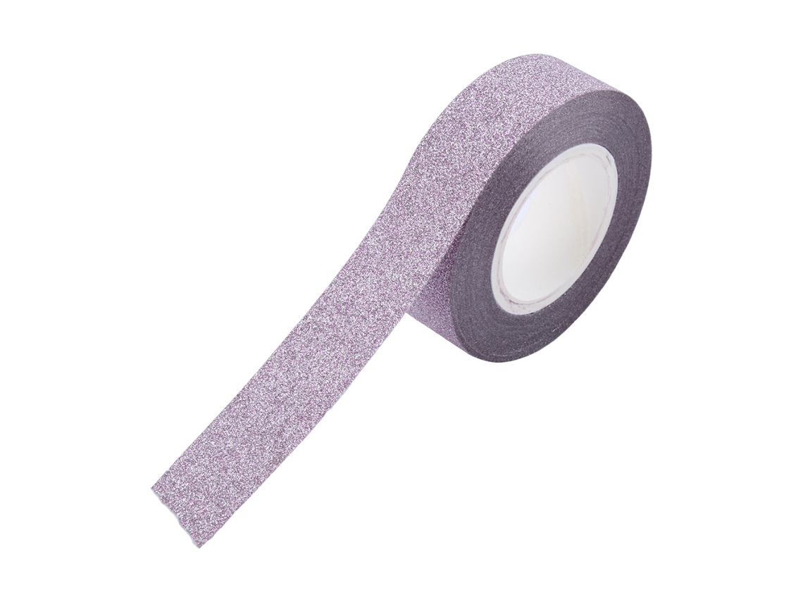 Laxiscreed Fita Washi Com Glitter Fina Para Decoração E Projetos Diy