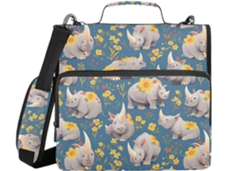 Pasta Organizadora De Escritório Com Alça, Multibolsos, 3, 8cm, 3-selos, Portfólio, Pasta Doméstica, Cartões De Viagem