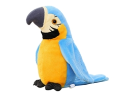Bjww-peluche De Loro Parlante Elétrico Que Repete O Que Você Diz, Presente Para Crianças E Bebês