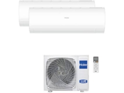 Ar Condicionado Multi-Split HAIER Tide Premium (Outlet Grade A - 9000 + 12000 BTU - Branco)
