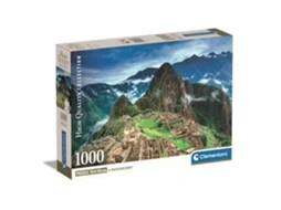 Puzzle CLEMENTONI High Quality Collection Machu Picchu (1000 Peças - Idade Mínima: 14 anos)