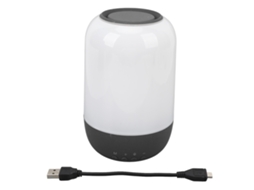 Caixa de som Bluetooth EOOCOO com luz noturna