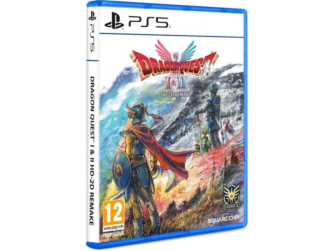 Jogo PS5 Dragon Quest I &amp; II HD-2D Remake