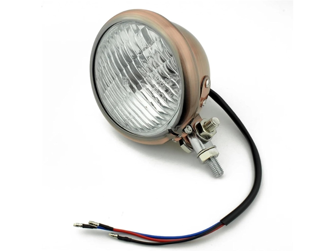 Farol de Motocicleta Vintage 4 5 Polegadas Adequado para Harley Ideal Motocicletas 5" Perfeito Pilotagem Off