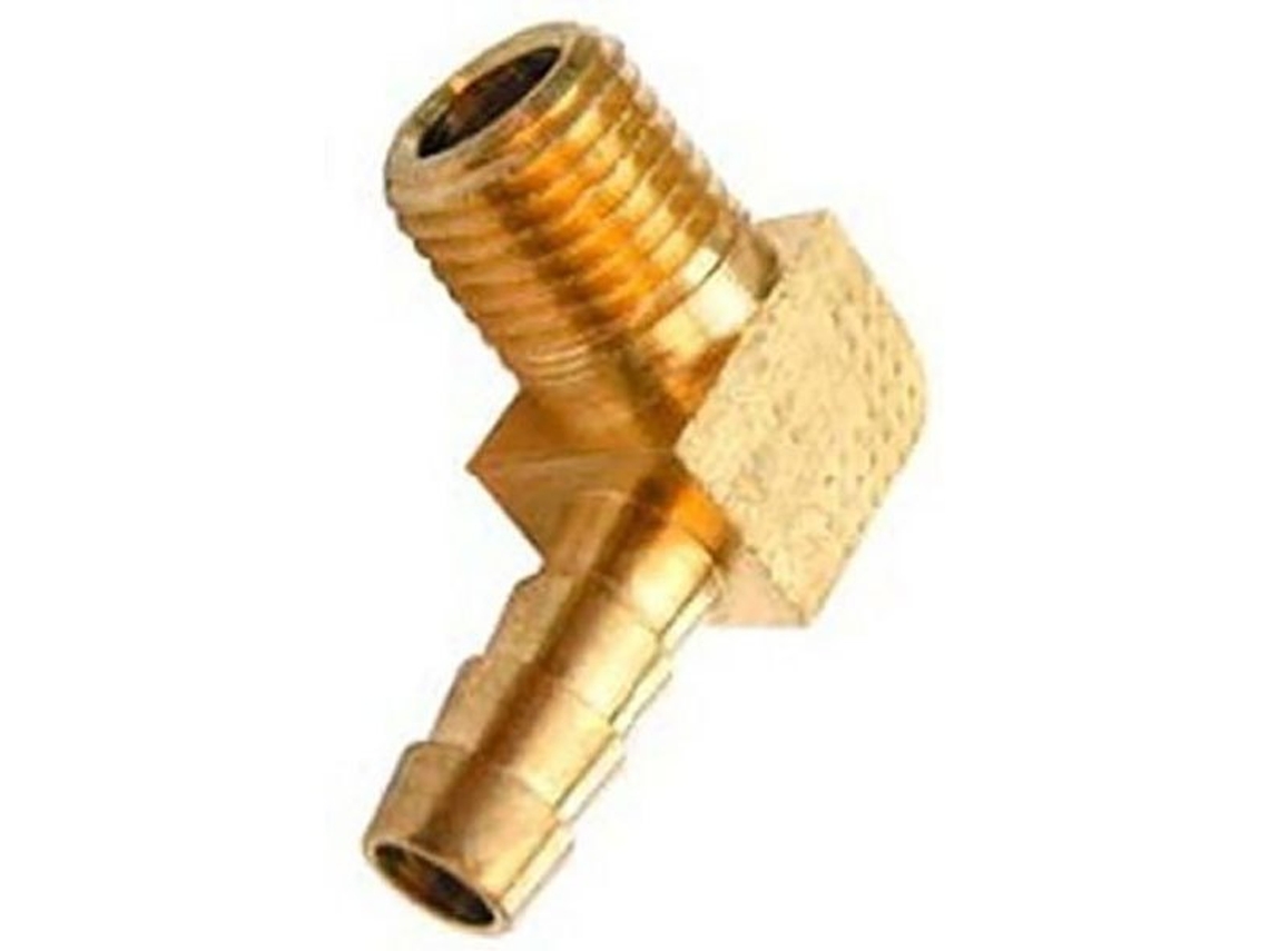 Conector 90º Dourado 3/8 X 3/8´´GOLDENSHIP