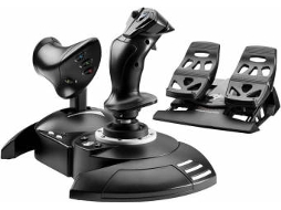 Joystick + Pedais THRUSTMASTER Flight Full Kit X (Multiplataforma)