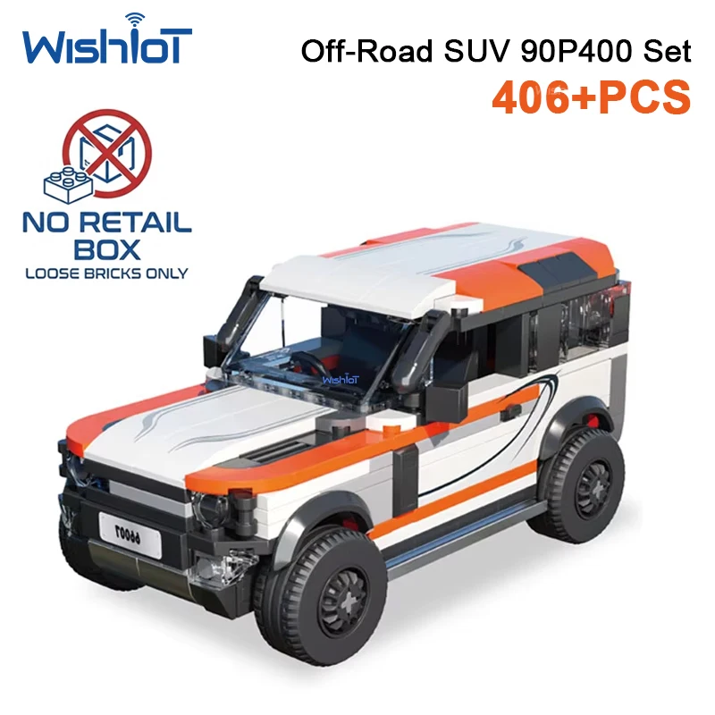 Conjunto De Construção De Modelo Land Traveler 90p400 Com 406 Peças