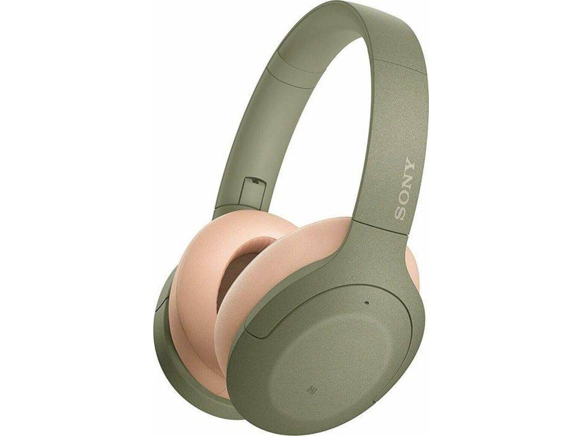 Auscultadores Bluetooth SONY Wh-H910Ng (Over Ear - Microfone - Noise Cancelling - Verde)