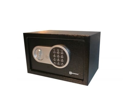 Herzberg HG03855 Cofre eletrônico digital de aço com parafuso duplo