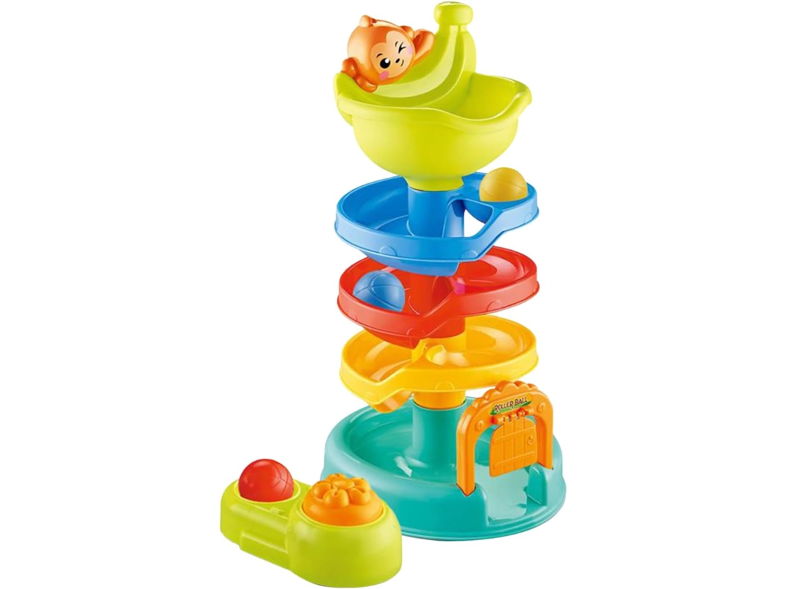 Pista De Bolas Rolantes - Brinquedo Infantil, Jogo Queda, Torre