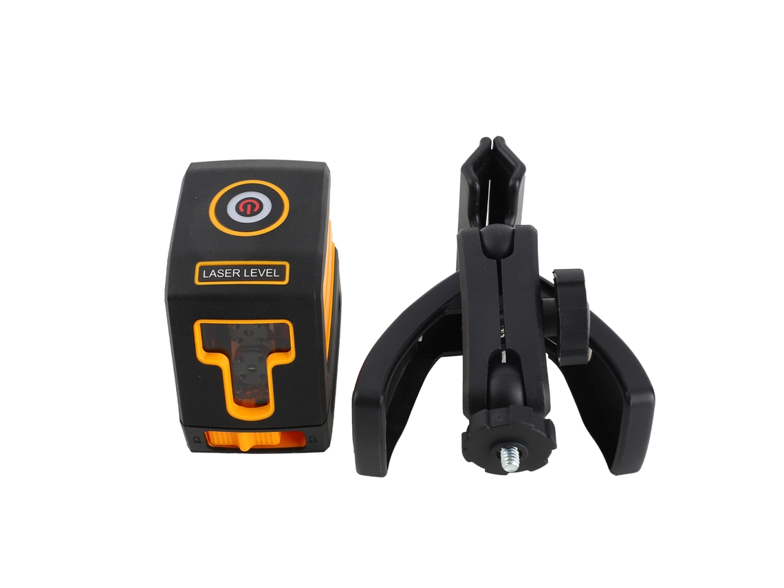 Nivel Laser Rojo 2 Líneas Horizontal Vertical Auto-nivelante Profesional Kit