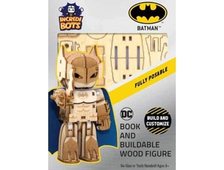 Livro IncrediBuilds IncrediBots DC Comics Batman de Insight Editions (Inglês)