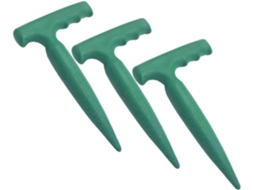 Conjunto De 3 Peças De Conchas De Plástico Para Plantio De Mudas, Ferramentas De Jardinagem, Dispensador.