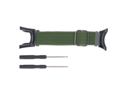Pulseira De Nylon Ajustável Lavável Para Suunto Ambit Verde Od