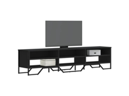 Vidaxl Móvel De Tv 180x34x41 Cm Derivados De Madeira Preto