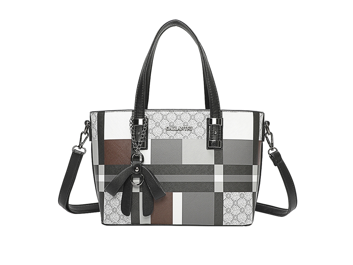 Saco Tote Para Mulher Com Nó Decorativo E Alça De Ombro