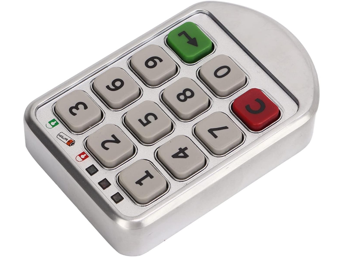 Fechadura Eletrônica Sem Chave Com Senha, Código Digital Para Gavetas, Guarda Roupas E Armários, Com Dois Modos De