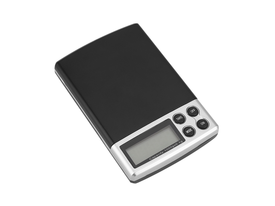 Lurelia Balança De Bolso, 1 Kg, Lcd, Aço Inoxidável