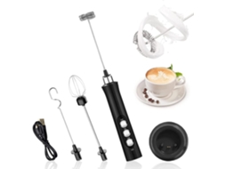 Espumador De Leite Elétrico, Recarregável Via Usb E Mini Elétrico.