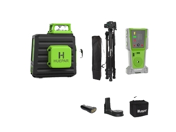Nível A Laser Com Feixe Verde 3d, Precisão De / 1/9 Polegada, Design À Prova Dágua Ip54, Com Detector Oem