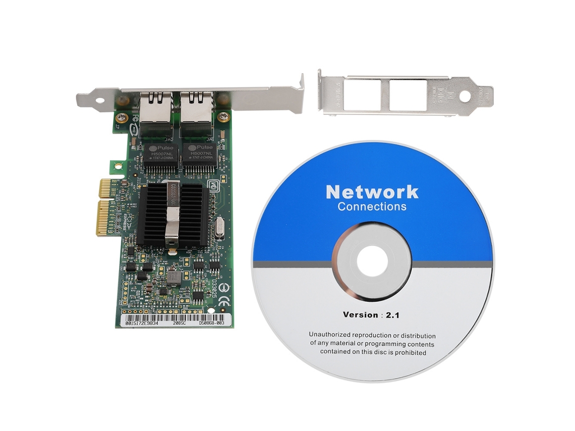 Adaptador de Rede LAXISCREED 2 Portas