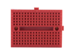 Protoboard Mini Reutilizável 170 Furos Vermelho