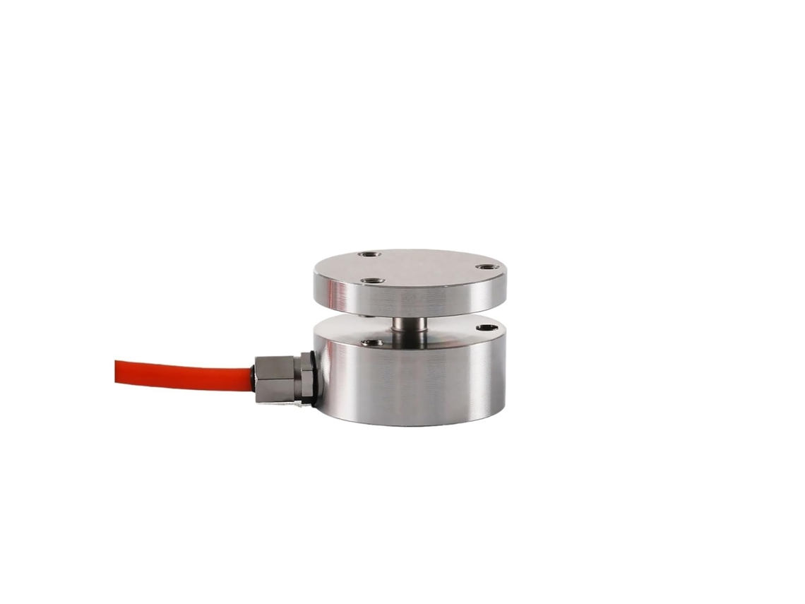 Célula de carga em linha chinesa de 25 mm, miniatura para tensionamento e compressão.
