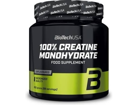100% Creatine Monohydrate 300g - Monohidrato de Creatina