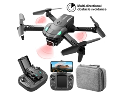 S128 Mini Drone com Câmera 4K para Evitar Obstáculos em 3 Lados Câmera Única Duração Da Bateria: 10 Min 3 Baterias Preto YIZHOOD