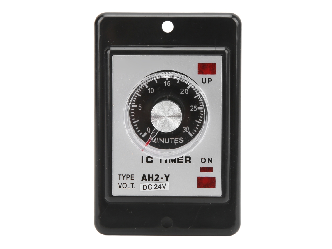 Relé de Tempo Digital Preciso Controlador de Tempo Ajustável 24Vdc