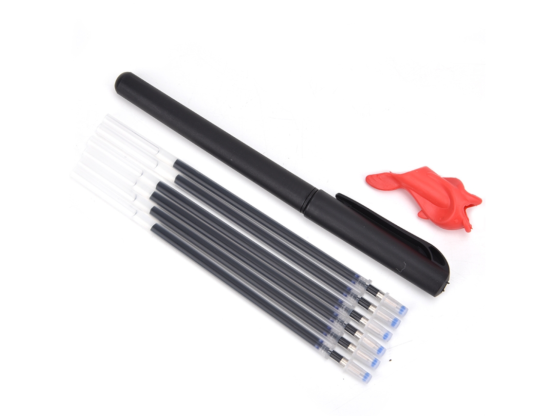 Caneta de Caligrafia com Sistema de Escrita Automática Que Desaparece, com Suporte e Conjunto de Refil BRILVIBERA