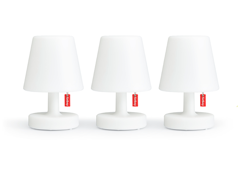 Candeeiro Portátil Edison The Mini Set de 3 Uso Exterior e Interior 9.7X15Cm Cada Um em Polipropileno FATBOY 103804