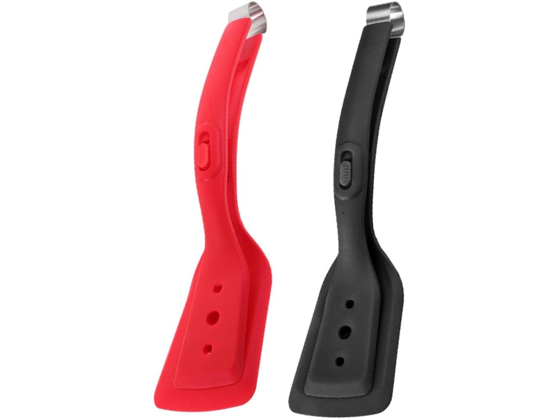 Pinças De Cozinha Alipis 2 Peças Para Churrasco, Pinças De Silicone Para Cozinhar Peixe E Ovos
