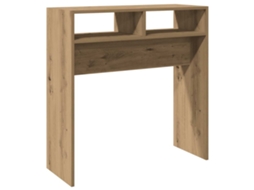 Console Table, Console Tables Vidaxl Marrom Madeira Processada (n/a)