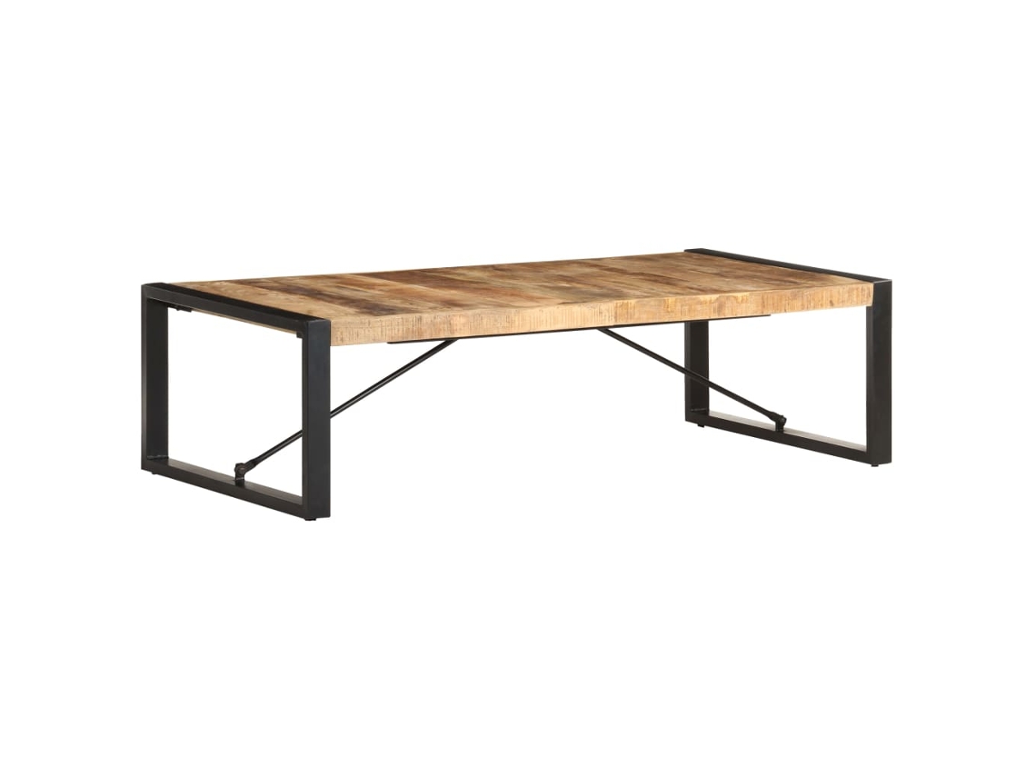 Coffee Table, Coffee Tables Vidaxl Marrom Madeira (140 X 70 X 40 Cm)