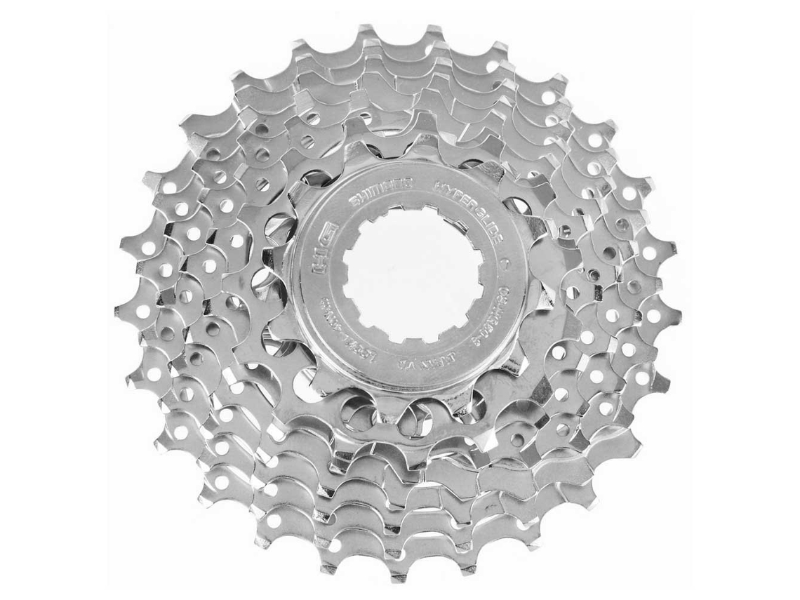 Cassete Tiagra Hg50 10 Unidades Prateado 9S / 12-25Tshimano