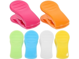 Inoomp 6-prendedores De Roupa Plástico, Forte Fixação E Design Leve Para Uso Externo, Pacote Com 6-unidades Para Sacos