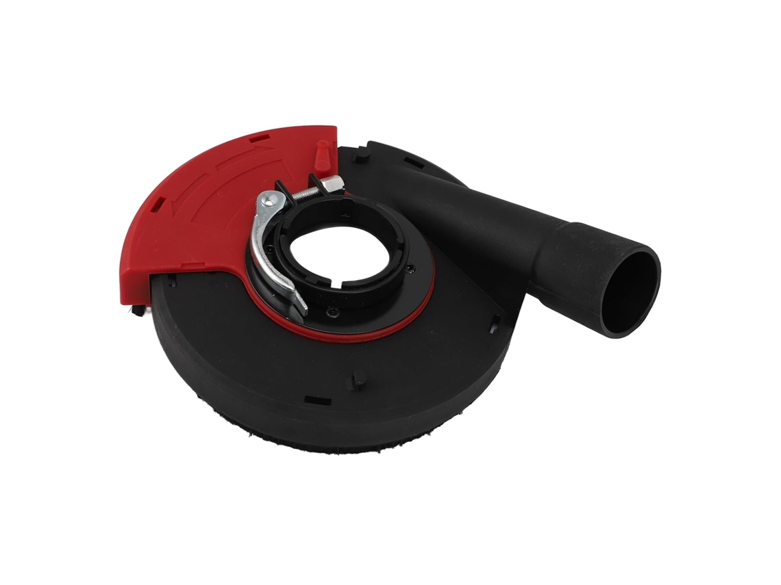 Capa Protetora De 5 Polegadas Para Esmerilhadeira Angular 125a 150mm, Em Ferro Pa66, Nas Cores Vermelha E Preta