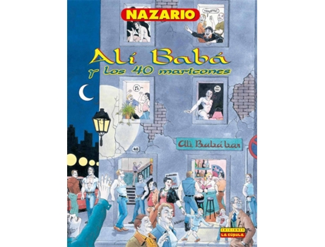 Livro Ali Baba Y Los 40 Maricones de Nazario (Espanhol)