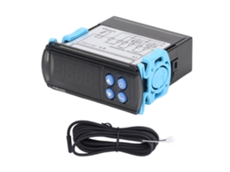 Controlador De Temperatura Com Alarme De Sobre.temperatura E Proteção De Atraso Termostato Eletrônico Ac220v