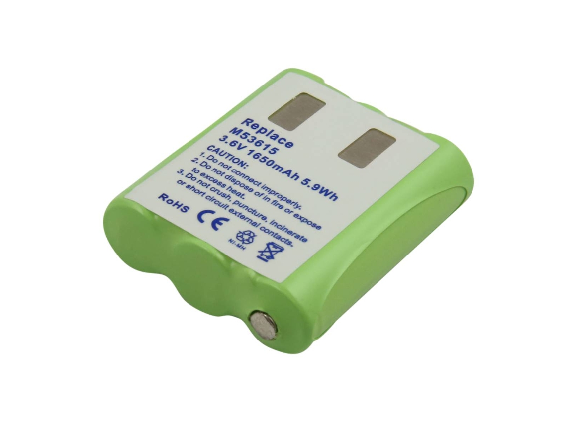 Batteria Sostitutiva Per Motorola T5320 T5400 3.6v 1650mah Nimh Verde Avizar